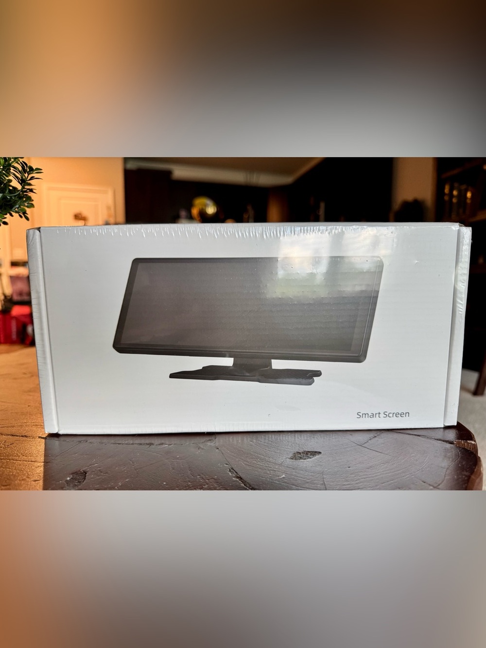 Smart Screen Monitor with Black Finish and Integrated Stand